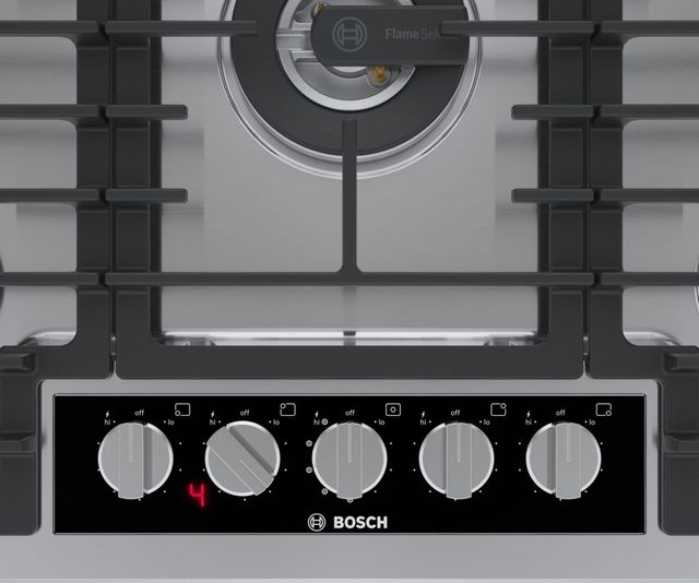 Bosch Benchmark™ Series 30" Stainless Steel Gas Cooktop-2