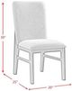 Elements International Portland Gray/Natural Side Chair-2