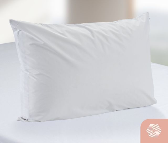 DreamFit® DreamComfort™ White Queen Pillow Protector-1