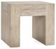 Classic Home Bristol White End Table-0