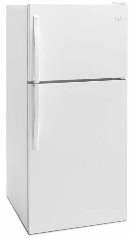 Whirlpool® 30 in. 18.3 Cu. Ft. White Top Freezer Refrigerator-1
