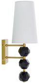 Harp & Finial® Aragon Black Sconce-0