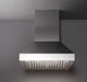 Falmec Pyramid Pro 36" Scotch Brite Stainless Steel Wall Mounted Range Hood-1
