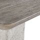Bernhardt Monolith Puma Console Table Millstone Base-5