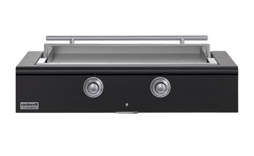 Caliber™ Rockwell Social 48" Matte Black Built-In Liquid Propane Outdoor Griddle with Stainless Steel Hardware-0
