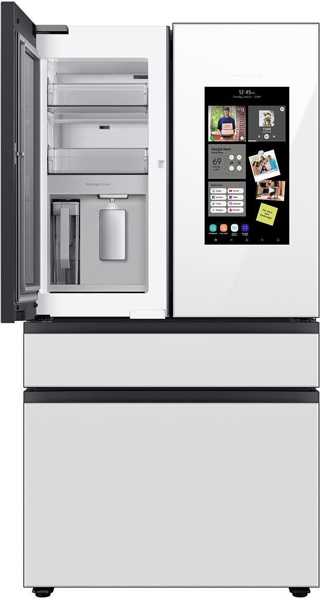 Samsung 4 Piece White Glass Kitchen Package-3