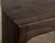 International Furniture Direct Dark Mezquite Stained Dark Desk-5