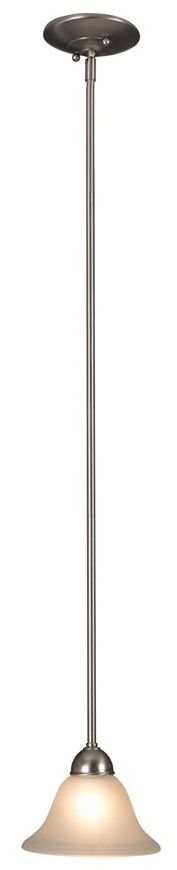 YHD Vernal Falls Satin Nickel/White 45'' Mini Pendant-2
