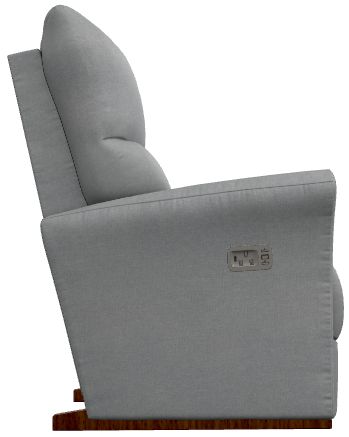La-Z-Boy® Rowan Bluestone Power Rocking Recliner with Headrest and Lumbar-2