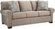 Craftmaster® Customizable Craftmaster Essentials Pleated Rolled Arm 3-Cushion Sofa-0