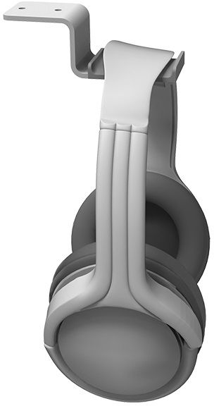 Kanto White Headphone Hook-1