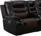 Elements International El Camino 7-Piece Marietta Brown Power Reclining Sectional-5