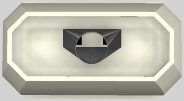 Vent-A-Hood® Designer Series 54" Biscuit Island Range Hood-2