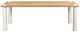 Moe’s Home Collection Century Natural Dining Table with White Base-1
