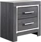 Signature Design by Ashley® Lodanna 5-Piece Gray King Storage Panel Bed Set-5