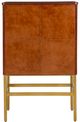 Furniture Classics Ricky Brown/Gold Bar Cabinet-4