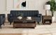 Elements International Brisbane Brown End Table-1