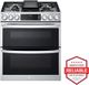 LG 30" PrintProof™ Stainless Steel Slide In Gas Range-1