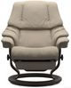 Stressless® by Ekornes® Customizable Reno Medium Power Recliner with Classic Base-1