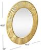 Bassett Mirror Midtown Gold Wall Mirror-2