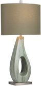 Crestview Collection Whitmore 2-Piece Green Table Lamp Set-2