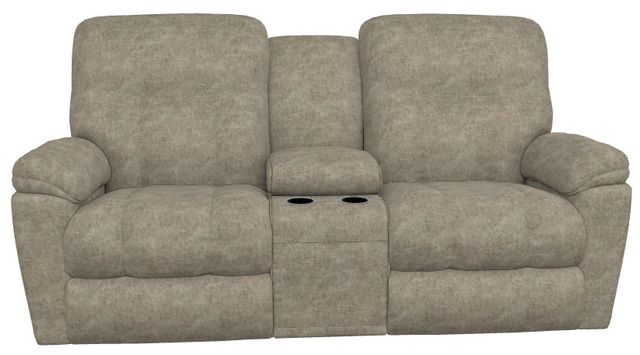 La-Z-Boy® Morrison Sable Manual Reclining Loveseat with Console-1
