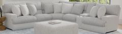 Catnapper® Abraxas 7-Piece Moonstruck Curved Manual Reclining Sectional