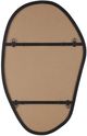 Renwil® Gela Matte Black Accent Mirror-3