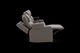 iPowr Kona Grey Leather Dual Power Reclining Multimedia Sofa-2