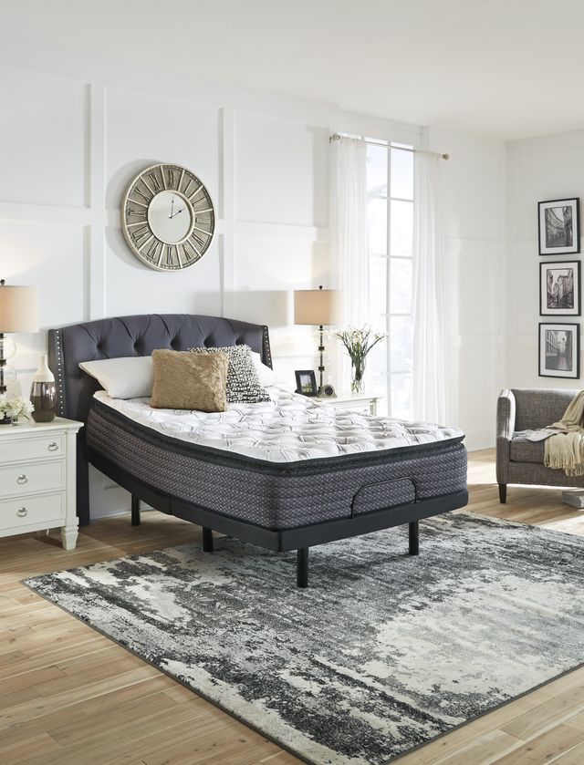 Sierra Sleep® by Ashley® Limited Edition 2-Piece 12" Hybrid Pillow Top and Best Adjustable Base California King Mattress Set-3