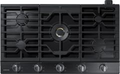 Samsung 36" Fingerprint Resistant Black Stainless Steel Gas Cooktop