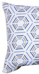 A & B Home Blue/White Throw Pillow-1