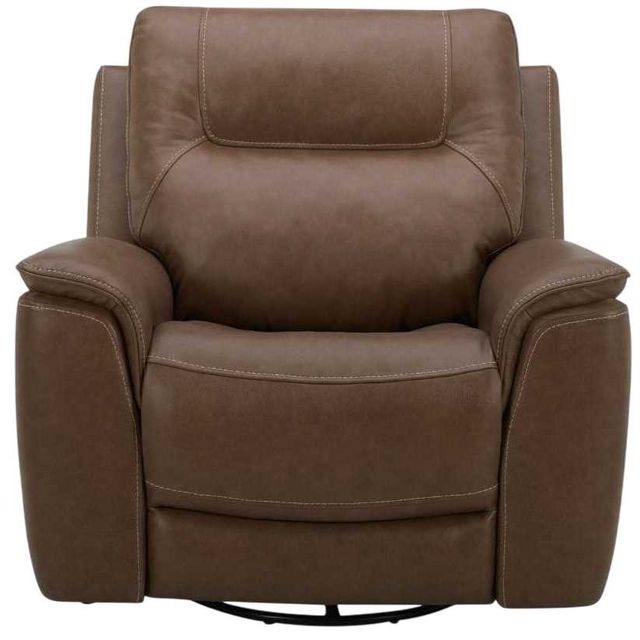 Liberty Furniture Collins York Chestnut Leather Power Recliner-3
