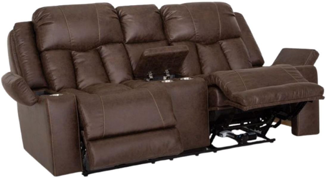Franklin™ Denali Boswell Espresso Power Reclining Loveseat | Van's