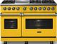 Viking® 5 Series 48" Daffodil Pro Style Dual Fuel (NG) Range with Polished Chrome Trim-2