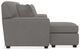 La-Z-Boy® Piper 2-Piece Steel Sofa with Chaise-3