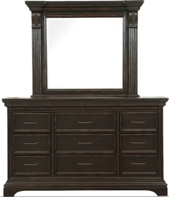 Pulaski™ Caldwell Deep Brown Dresser-2
