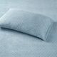 Olliix by True North by Sleep Philosophy Blue Diamond Twin Micro Fleece Sheet Set-1