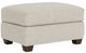 Flexsteel® Thornton White Vanilla Ottoman-3
