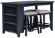 Liberty Furniture Brook Creek 5-Piece Navy Counter Height Dining Set-0
