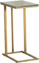 Coaster® Vicente Green Accent Table with Antique Gold Base-0