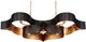 Currey & Company Grand Lotus Comtemoprary Gold Leaf/Satin Black Chandelier-3