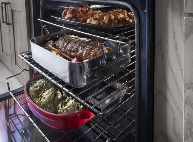KitchenAid® 30" Stainless Steel Slide In Gas Range-3