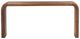 Dovetail Furniture Wynne Medium Brown Console Table-1
