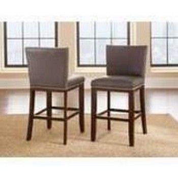 Steve Silver Co. Arden Gray Bonded Counter Chair-0