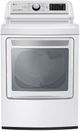 LG 7.3 Cu. Ft. White Front Load Gas Dryer-0
