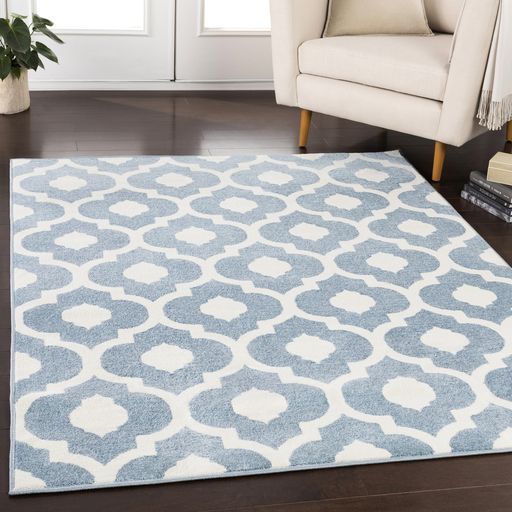Surya Horizon Denim 2'x3' Throw Rug-2