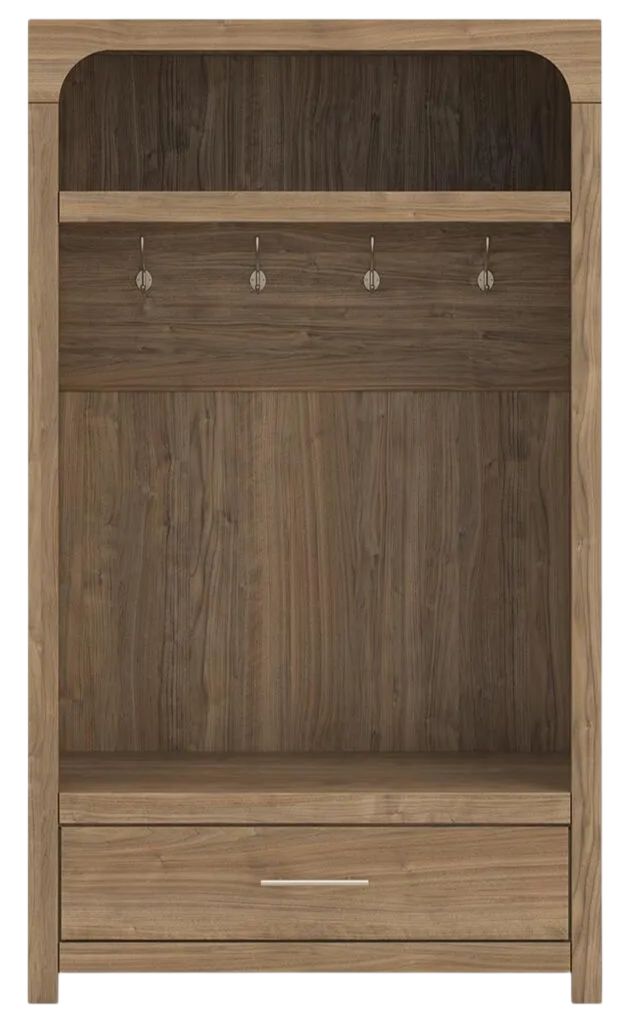 Signature Design by Ashley® Dovander Brown Hall Tree with Storage Bench-2