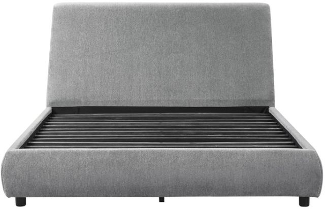 Mazin Furniture Alford Gray King Platform Bed-3