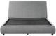 Mazin Furniture Alford Gray King Platform Bed-3